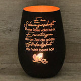 Deko Light - Schwangerschaft (Storch), personalisierbar