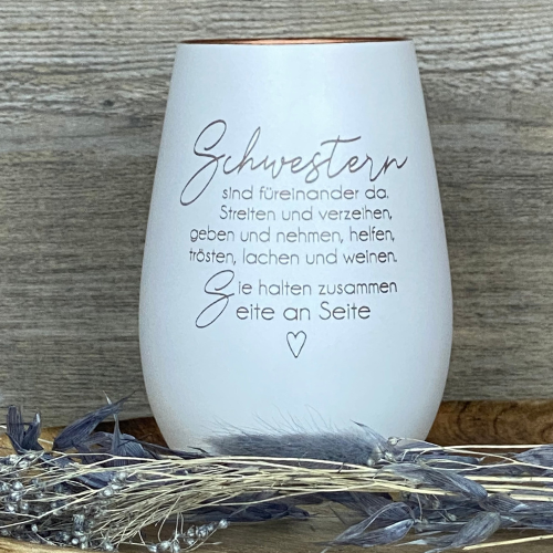 Deko Light - Schwestern sind füreinander da, personalisierbar