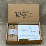 Geschenkset Hochzeit, personalisiert