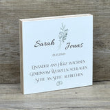 Geschenkset Hochzeit, personalisiert