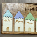 Türschild Familie, personalisiert