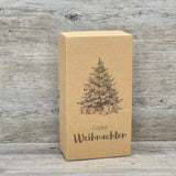 Geschenkverpackung Weihnachten 21 x 11 x 6cm, 5 Stück