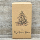 Geschenkverpackung Weihnachten 21 x 11 x 6cm, 5 Stück