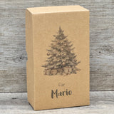 Geschenkverpackung Weihnachten 16 x 9 x 5cm, personalisiert