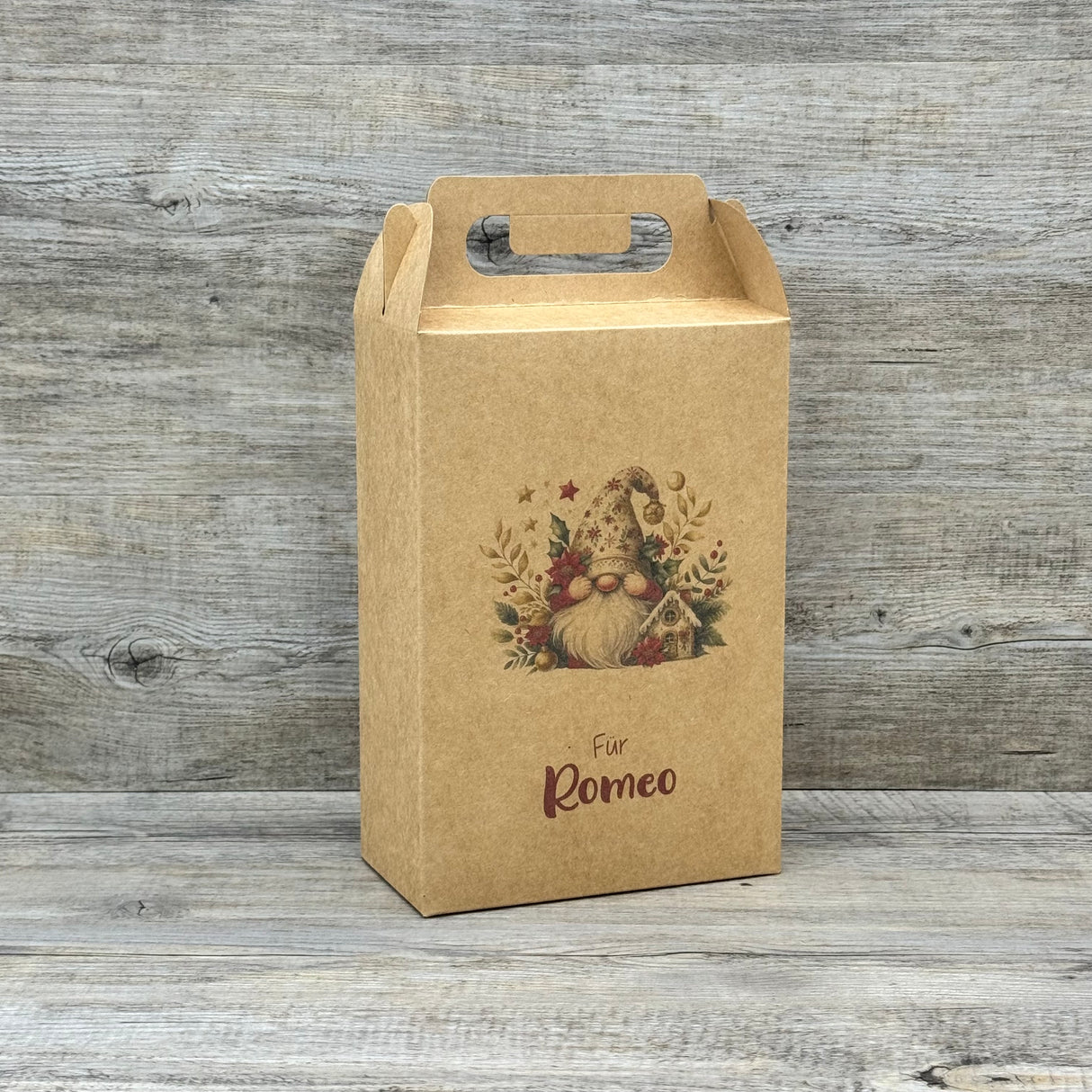 Giebelverpackung groß -  Weihnachten, personalisiert