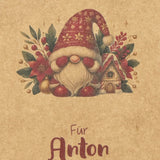 Giebelverpackung groß -  Weihnachten, personalisiert