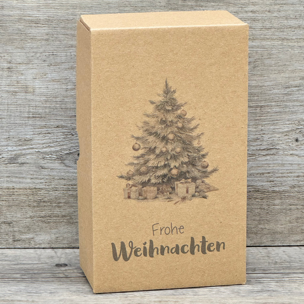 Geschenkverpackung Weihnachten 16 x 9 x 5cm, 5 Stück