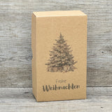 Geschenkverpackung Weihnachten 16 x 9 x 5cm, 5 Stück