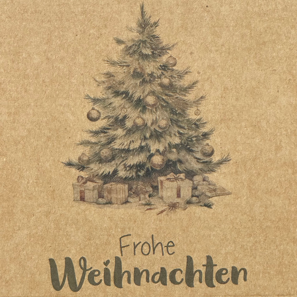 Geschenkverpackung Weihnachten 23 x 16 x 5cm, 5 Stück