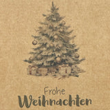Geschenkverpackung Weihnachten 23 x 16 x 5cm, 5 Stück