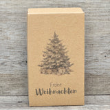 Geschenkverpackung Weihnachten 16 x 9 x 5cm, 5 Stück