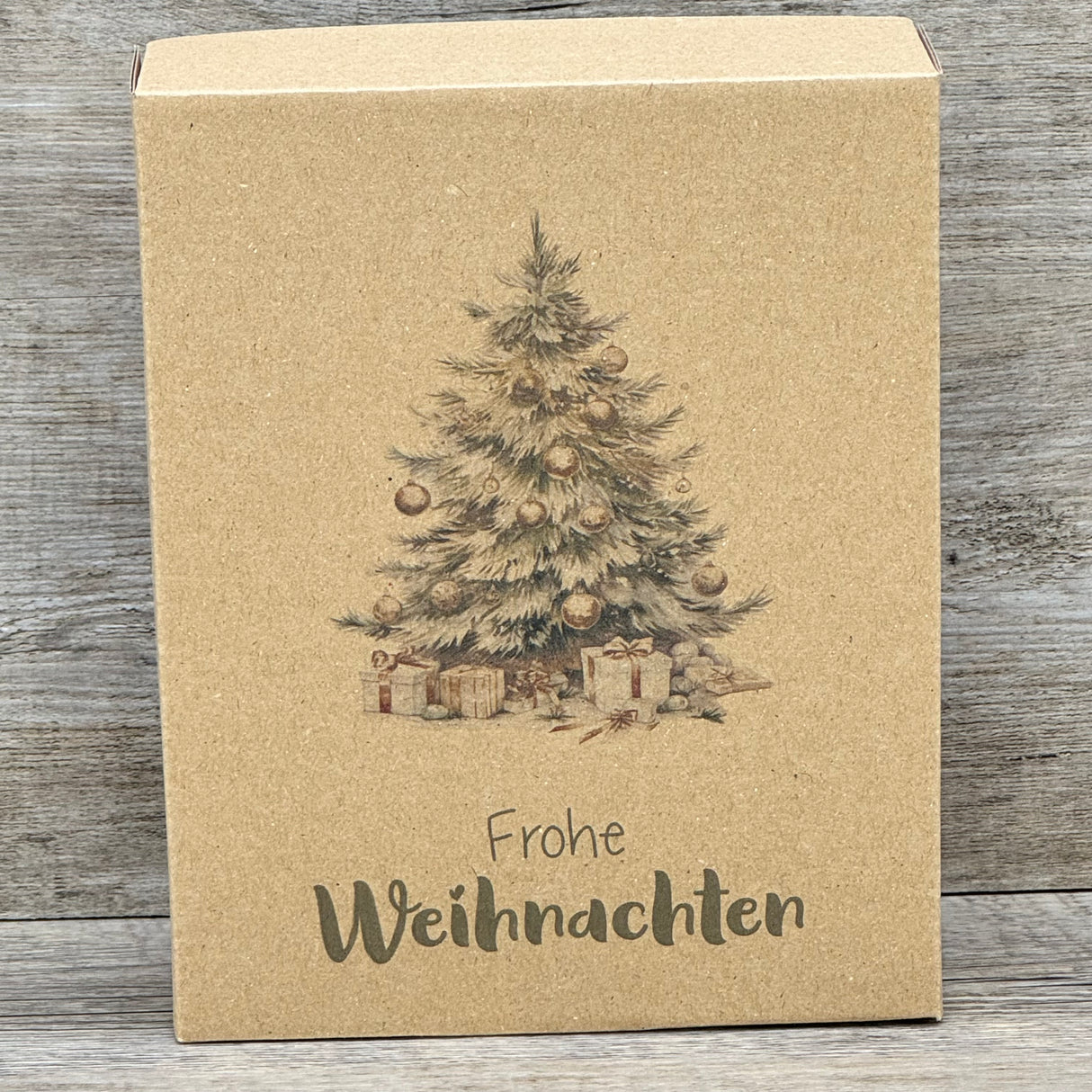 Geschenkverpackung Weihnachten 19 x 15 x 5cm, 5 Stück