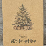 Giebelverpackung groß - Weihnachten, 5 Stück
