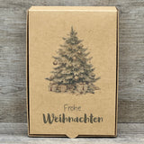 Geschenkverpackung Weihnachten 20 x 14 x 8cm, 5 Stück