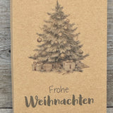 Geschenkverpackung Weihnachten 16 x 9 x 5cm, 5 Stück