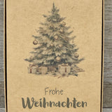 Geschenkverpackung Weihnachten 20 x 14 x 8cm, 5 Stück