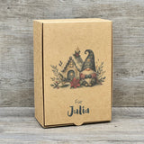 Geschenkverpackung Weihnachten 20 x 14 x 8cm, personalisiert