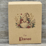 Geschenkverpackung Weihnachten 19 x 15 x 5cm, personalisiert