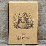 Geschenkverpackung Weihnachten 20 x 14 x 8cm, personalisiert