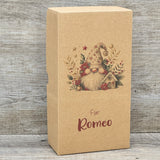 Geschenkverpackung Weihnachten 21 x 11 x 5cm, personalisiert