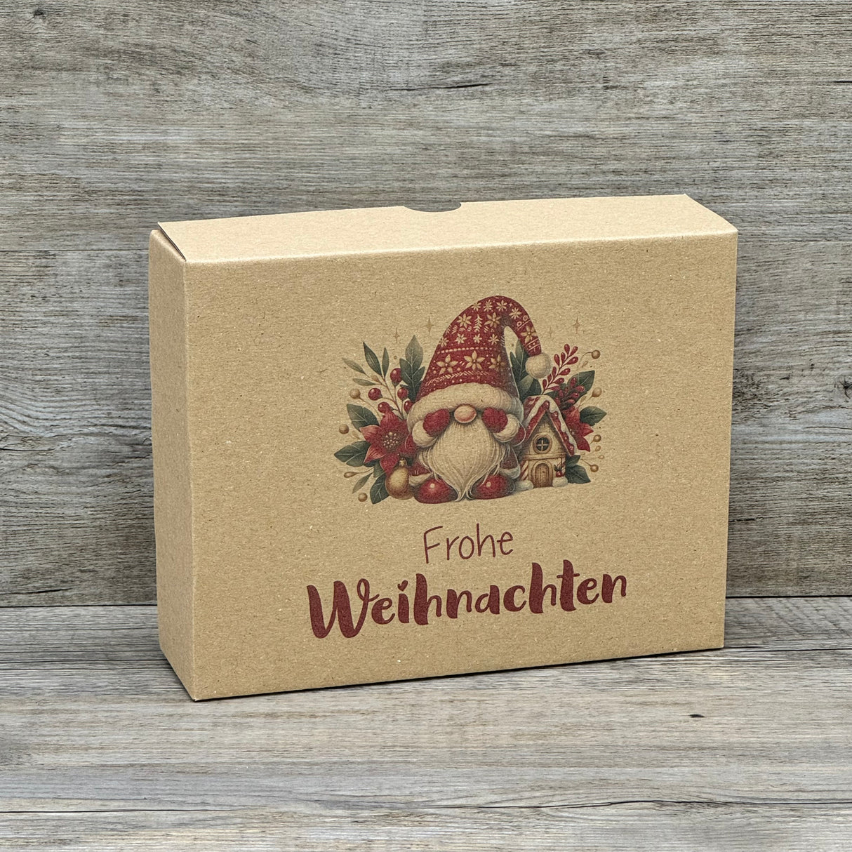 Geschenkverpackung Weihnachten 19 x 15 x 5cm, 5 Stück