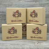Geschenkverpackung Weihnachten 19 x 15 x 5cm, 5 Stück