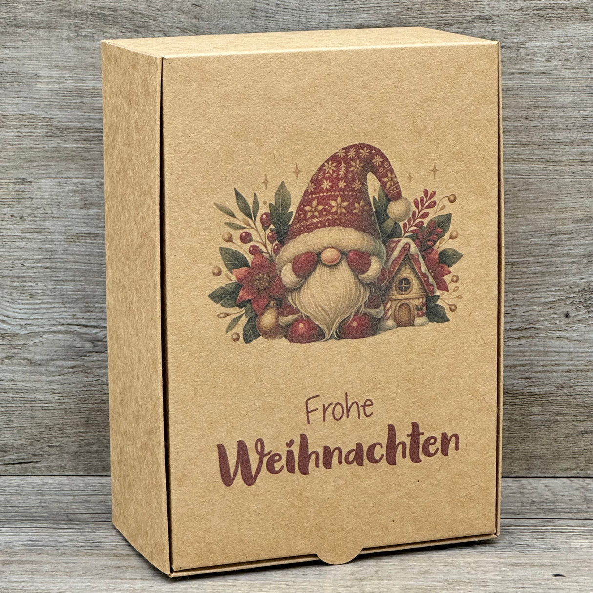 Geschenkverpackung Weihnachten 20 x 14 x 8cm, 5 Stück