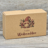 Geschenkverpackung Weihnachten 16 x 9 x 5cm, 5 Stück