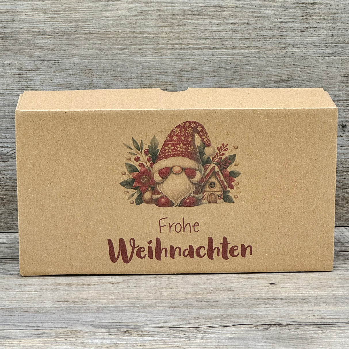 Geschenkverpackung Weihnachten 21 x 11 x 6cm, 5 Stück