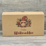 Geschenkverpackung Weihnachten 21 x 11 x 6cm, 5 Stück
