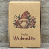 Geschenkverpackung Weihnachten 20 x 14 x 8cm, 5 Stück