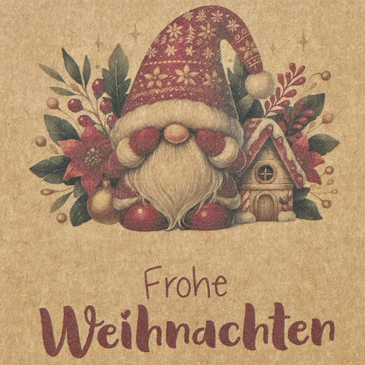 Geschenkverpackung Weihnachten 23 x 16 x 5cm, 5 Stück
