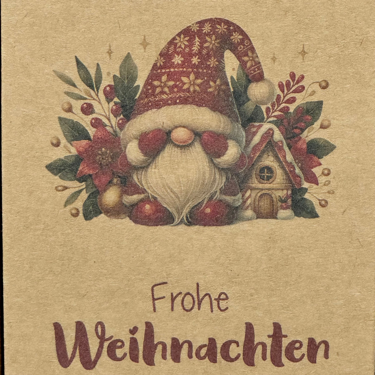 Geschenkverpackung Weihnachten 20 x 14 x 8cm, 5 Stück