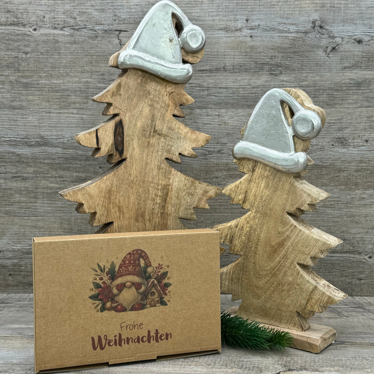 Geschenkverpackung Weihnachten 23 x 16 x 5cm, 5 Stück