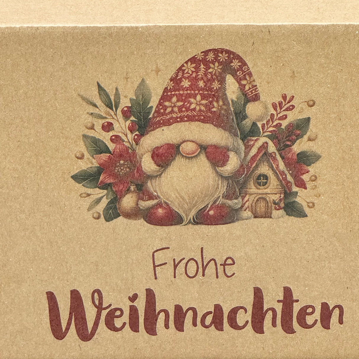 Geschenkverpackung Weihnachten 21 x 11 x 6cm, 5 Stück