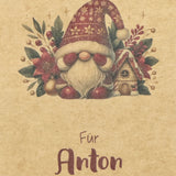 Geschenkverpackung Weihnachten 20 x 14 x 8cm, personalisiert