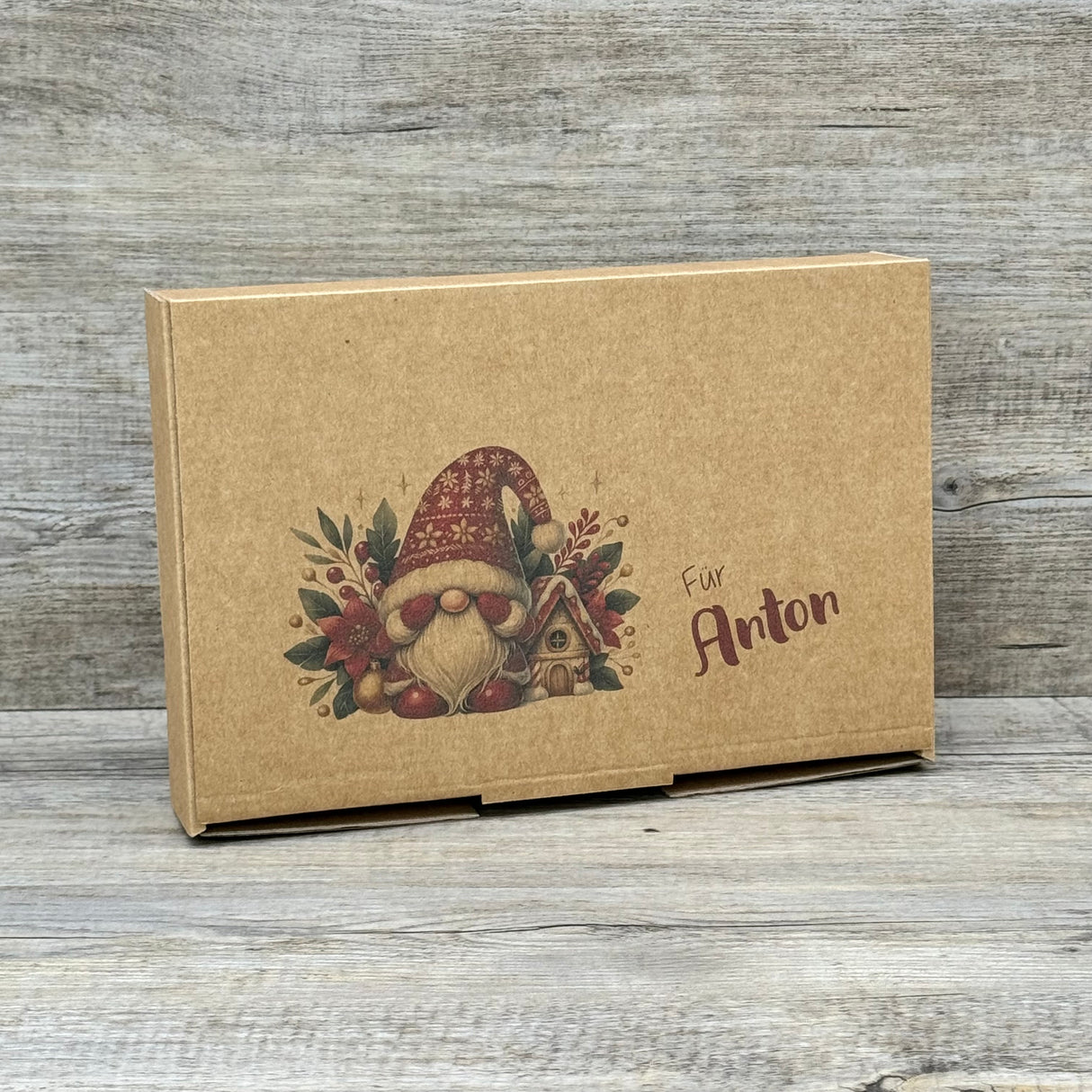 Geschenkverpackung Weihnachten 23 x 16 x 5cm, personalisiert