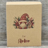 Geschenkverpackung Weihnachten 19 x 15 x 5cm, personalisiert