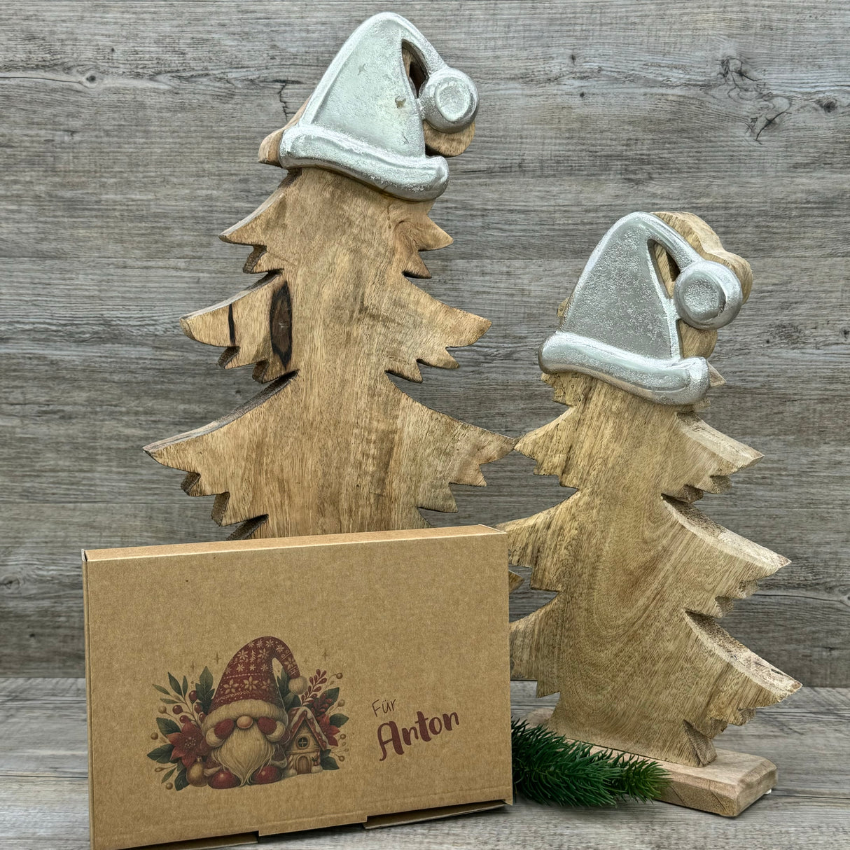 Geschenkverpackung Weihnachten 23 x 16 x 5cm, personalisiert