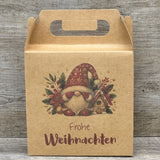 Giebelverpackung klein - Weihnachten, 5 Stück