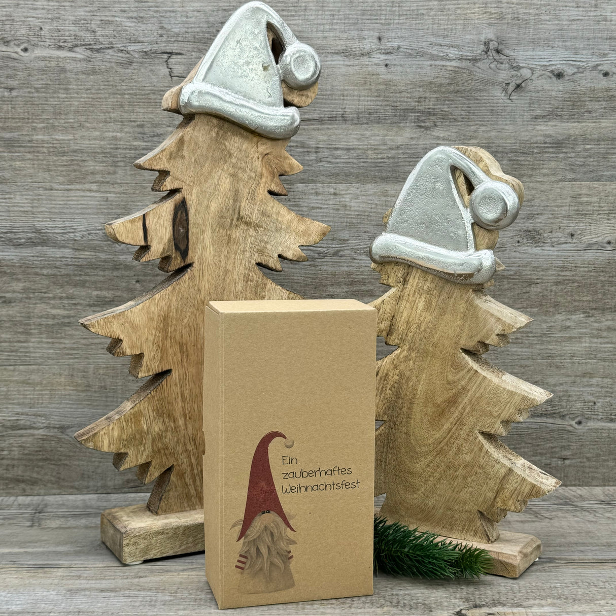 Geschenkverpackung Weihnachten 21 x 11 x 6cm, 5 Stück