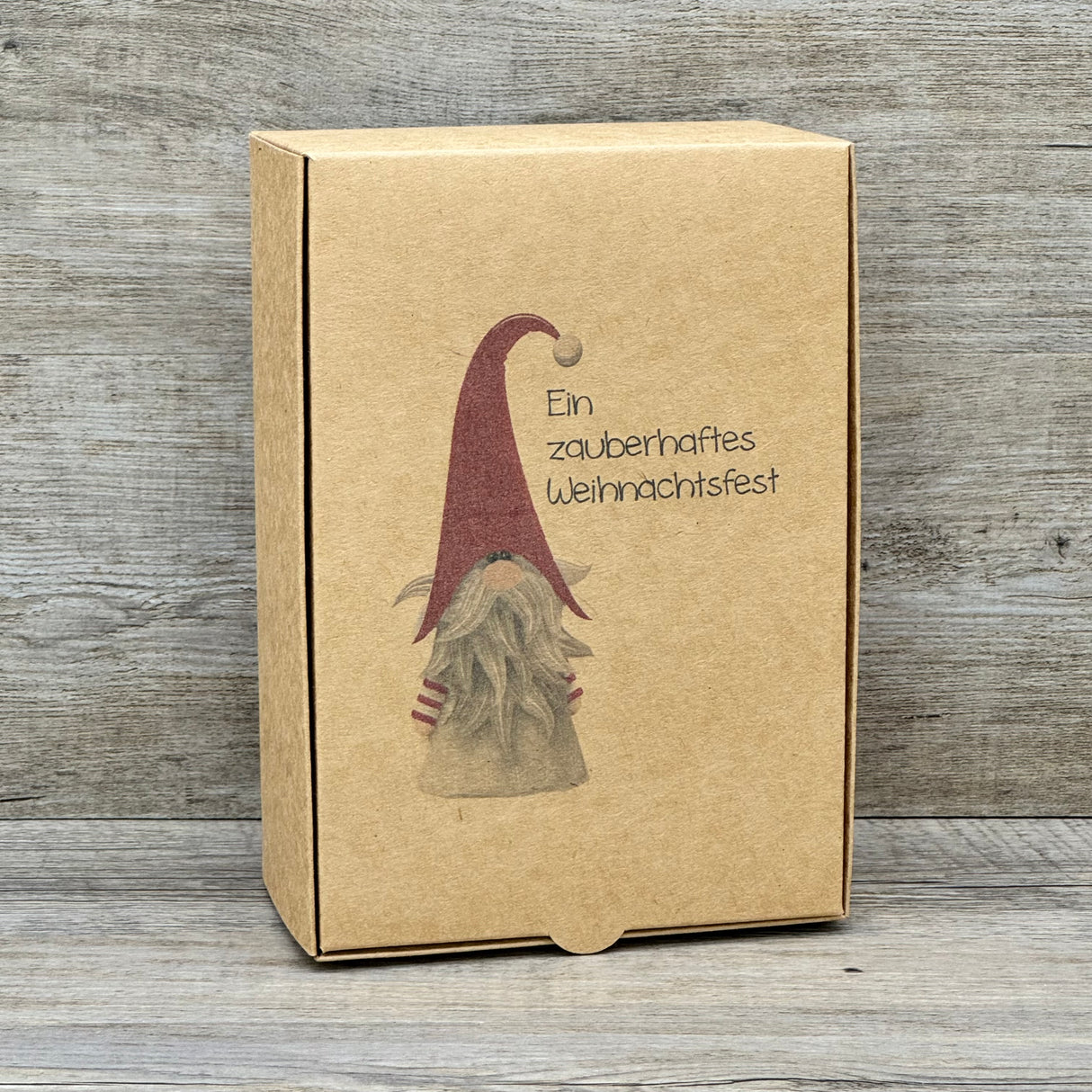 Geschenkverpackung Weihnachten 20 x 14 x 8cm, 5 Stück