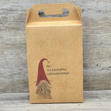 Giebelverpackung groß - Weihnachten, 5 Stück