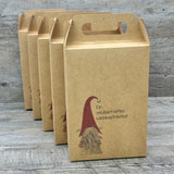 Giebelverpackung groß - Weihnachten, 5 Stück