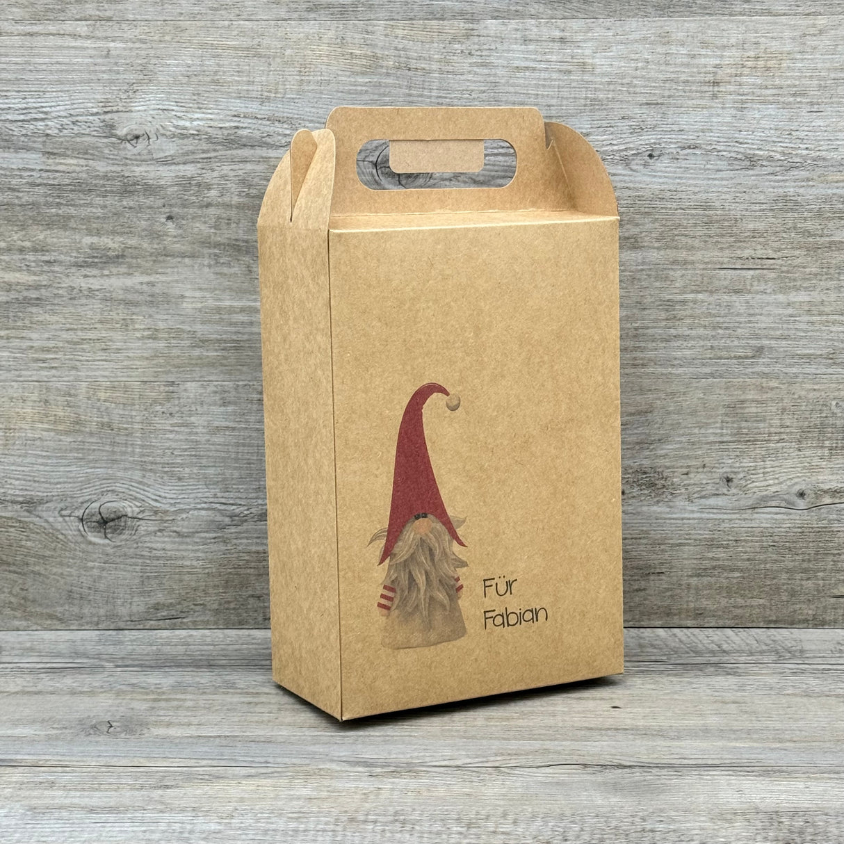 Giebelverpackung groß -  Weihnachten, personalisiert