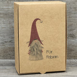 Geschenkverpackung Weihnachten 20 x 14 x 8cm, personalisiert