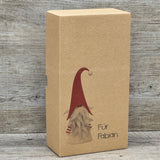 Geschenkverpackung Weihnachten 21 x 11 x 5cm, personalisiert