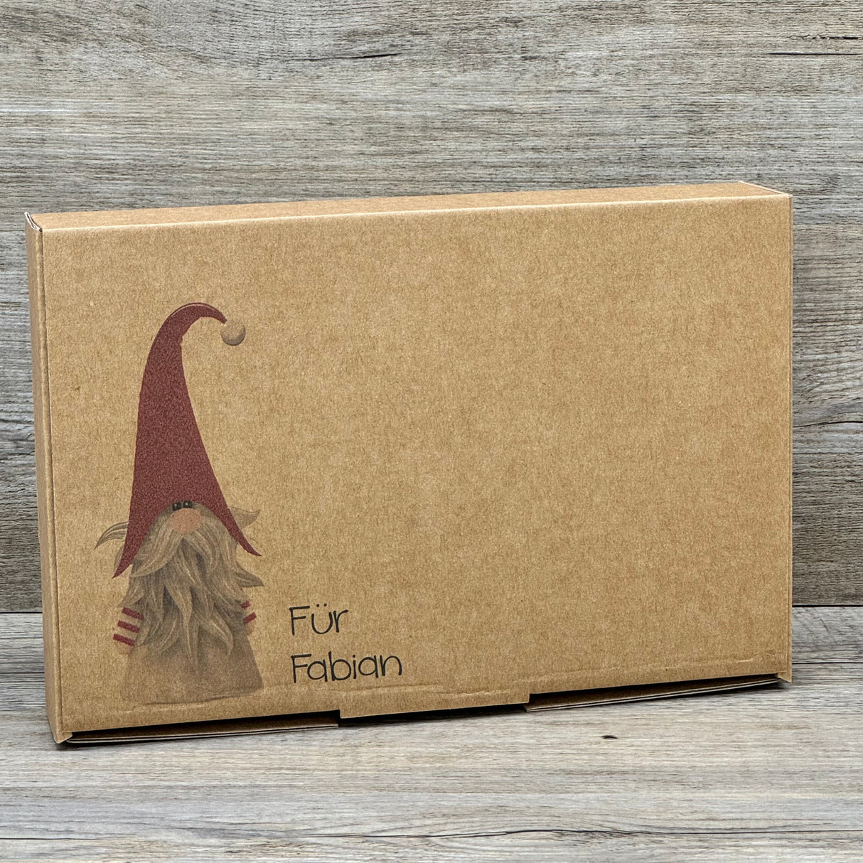 Geschenkverpackung Weihnachten 23 x 16 x 5cm, personalisiert