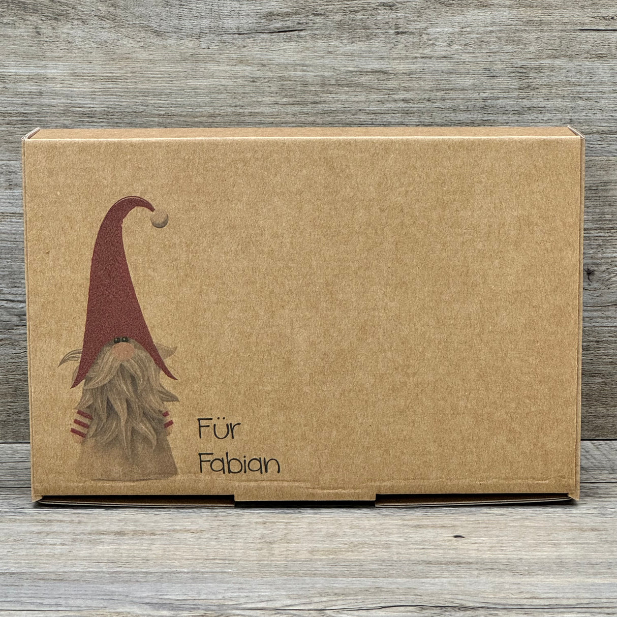 Geschenkverpackung Weihnachten 23 x 16 x 5cm, personalisiert