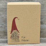 Geschenkverpackung Weihnachten 19 x 15 x 5cm, personalisiert